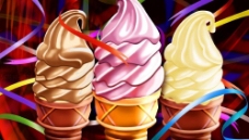 甜筒冰淇凌图片