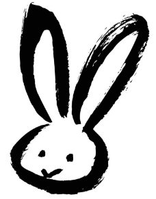 兔子随笔画图片
