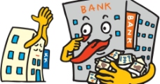 漫画金融金融漫画图片