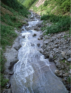 山间溪流图片