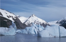 冰川雪山湖泊图片