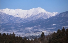 高山雪山图片