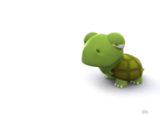 3D乌龟壁纸图片