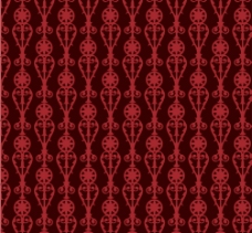 红色花纹布纹图片