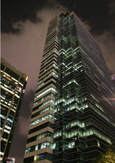 高楼大厦夜景图片