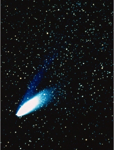 星空彗星图片